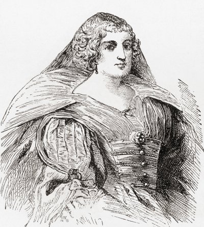 Marie de Medici, from Ward and Locks Illustrated History of the World by English School